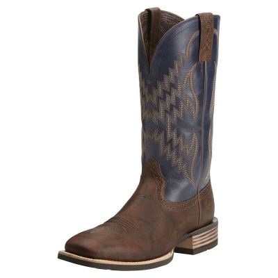 Ariat Western: Tycoon Botas Western Hombre - Marrones / Azul Marino (IJFZX6107)